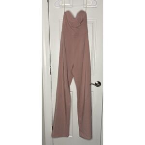 Nookie Women's Bisous Jumpsuit Strapless Dusty Pink Size XS New